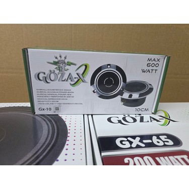 Göza-X Paket Ses Sistemi 2 Takım 16 cm 1 Takım 10 cm Dom Fiyatı