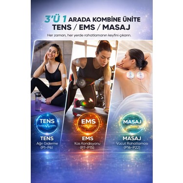 Acura ÇİFT KANALLI TENS MASAJ CİHAZI PRO AC-933 Fiyatı