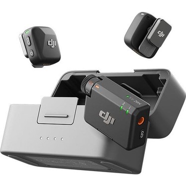 【極美品】DJI mic 2 (1 TX + 1 RX) DJI Mic Mini (2 TX + 1 RX + Şarj Kutusu) Kablosuz Yaka Fiyatı