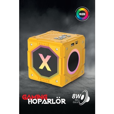 Piranha 7848 Kablosuz Tws Rgb Bluetooth Hoparlör | 8W Ses Fiyatı