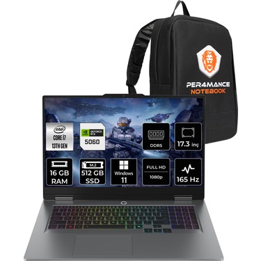Lenovo Loq 17IRX10 i7 13650HX RTX 5060 8GB Gaming Laptop Fiyatı
