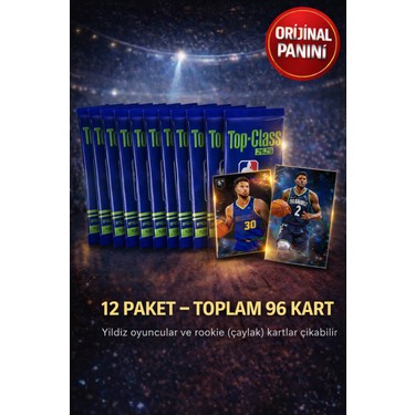 NBA レーザーディスク　20枚セット Open Toys Panini Nba Top Class 2024 Koleksiyonluk Fiyatı