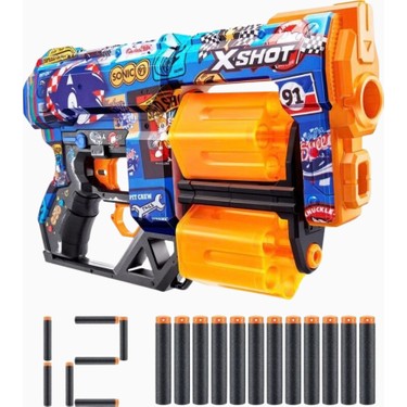 Zuru X-Shot Skins Dread Sonic 12 Dart Kapasiteli Oyuncak Fiyatı