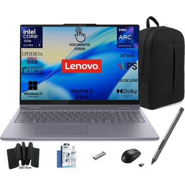 Lenovo ıdeapad 5 2 In 1 16IAL10 Intel® Core Ultra 7 255H Fiyatı