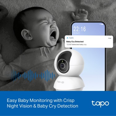 Tp-Link Tapo C250 | 4K 8mp Ultra Hd Akıllı Wi-Fi Kamera | Fiyatı