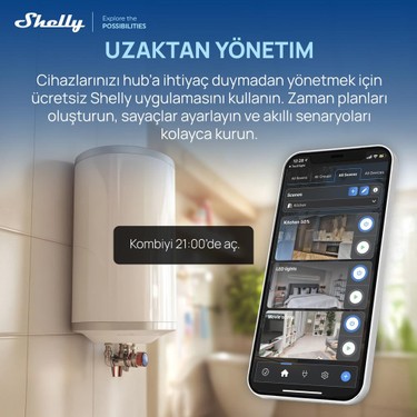 Shelly 1 Gen3 Akıllı Röle Fiyatı - Taksit Seçenekleri