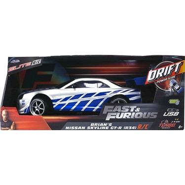 Jada Uzaktan Kumandalı Şarjlı 1:10 Fast Furious Brian S Fiyatı