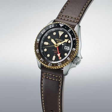 Seiko 5 Sports Gmt SSK036K Erkek Kol Saati Pilli Çelik Kasa Fiyatı