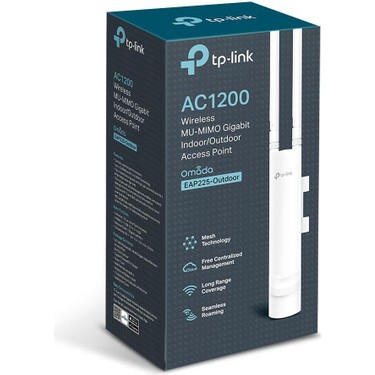 TP-Link EAP225, AC1200 Mbps Kablosuz MU-MIMO Gigabit Dış Fiyatı