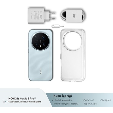 HONOR Magic 8 Pro 5G 512 GB 12 GB Ram (Honor Türkiye Fiyatı