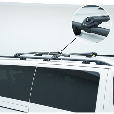 Turtle Honda Cr-V (Mk3) 2007-2011 Tavan Çıtası Crown Siyah Fiyatı