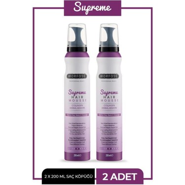 Morfose Saç Bakımı 2 Li Set Besleyici Köpük 200 ml Fiyatı