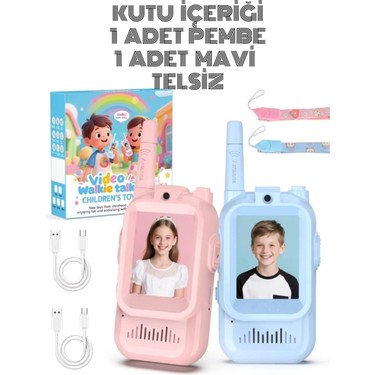 Azurtech Akıllı Çocuk Telsizi Smart Görüntülü Konuşma 4 Fiyatı