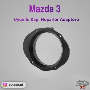 AutoPit 3D Mazda 3 Uyumlu Kapı Hoparlör Adaptörü Fiyatı