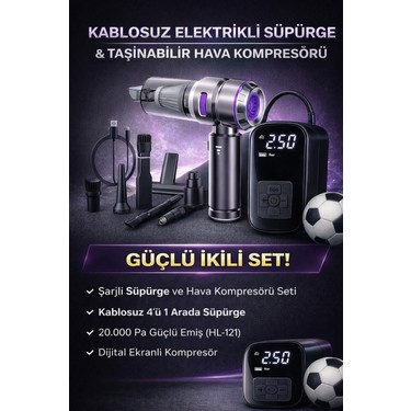 Azurtech 20.000PA Brushless Kablosuz Araç Içi Basınçlı Fiyatı