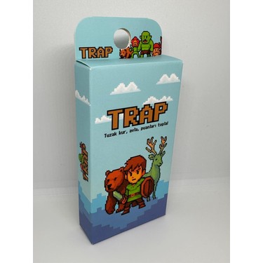 LUXMON Trap Tuzak Kurma Kart Oyunu 49 Kart Zar Hediyeli Fiyatı