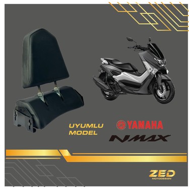 Threeback / Yamaha N Max Uyumlu / Bel-Sırt Dayama ve Artçı Fiyatı