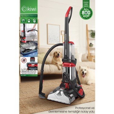 Kiwi KCC-4371 Pro Dikey Süpürge Halı Yıkama Makinesi 1000 W Fiyatı
