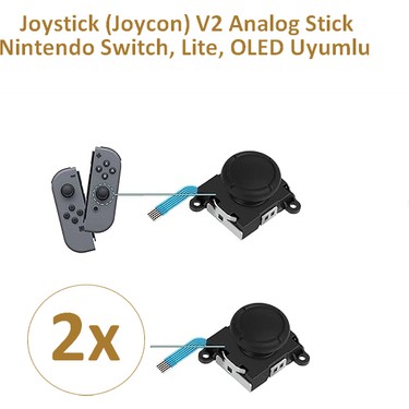 Şiar 2 Adet Nintendo Switch Ns Joystick (Joycon) Analog Fiyatı
