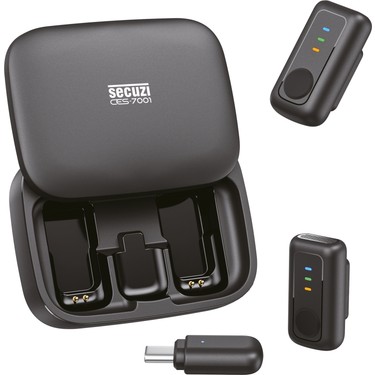 Secuzi Mini Mic 2 Kişilik Kablosuz Yaka Mikrofonu / Youtube Fiyatı