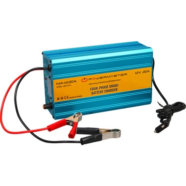 Powermaster PM-1230 12 Volt Max 30 Amper LCD Ekranlı Akü Fiyatı