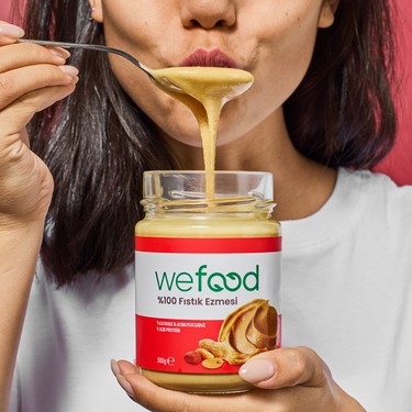 うめこ Wefood Şekersiz Sade %100 Fıstık Ezmesi 300 gr Fiyatı