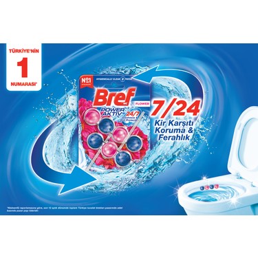 Bref Power Aktiv Çiçek DuoPack 2'li Tuvalet Bloğu Koku ve Fiyatı