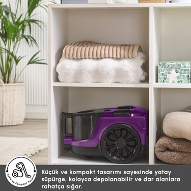 Karaca Vantuz Action Force X10 2 Lt Toz Torbasız Hazneli Fiyatı