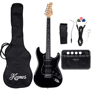 Kozmos KGP-202HSS-BK Elektro Gitar Paketi Fiyatı