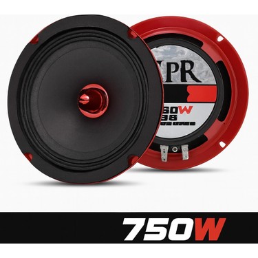 Cpr Cr-6 16CM Amfi Tipi 750W 80RMS Midrange Hoparlör Takımı Fiyatı