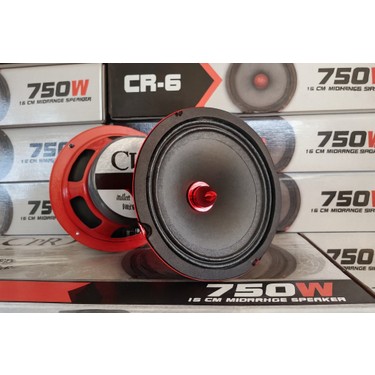 Cpr Cr-6 16CM Amfi Tipi 750W 80RMS Midrange Hoparlör Takımı Fiyatı