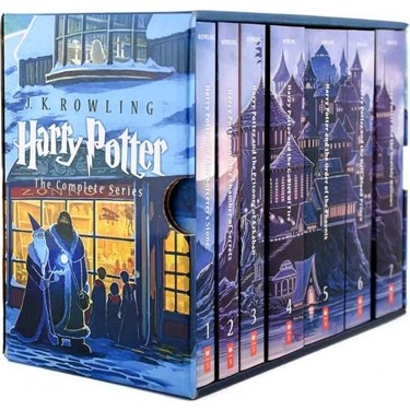 Harry Potter Boxed Set 1-7 Books - J. K. Rowling (Ingilizce) Kitabı