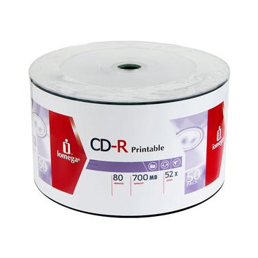 Man(CD.DVD)まとめ売り Boş Cd-R Iomega 50'li Boş CD Printable Fiyatı - Taksit Seçenekleri