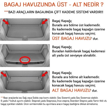 NYF Jaecoo 7 4x2 2024+ (İnce Stepne) Bagaj Havuzu Fiyatı