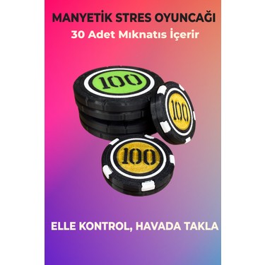 Creva OG Flipster-Poker Fişi Mıknatıslı StresOyuncağı Fidget Fiyatı