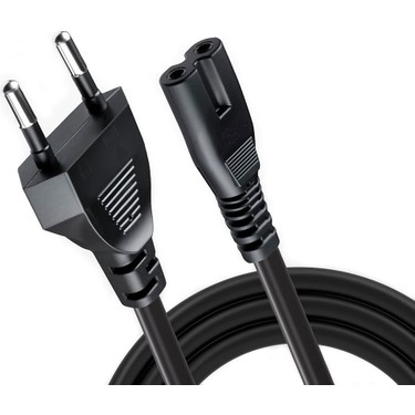 Derwell 5 Metre 5m C7 2 Pinli 220 Volt Güç Kablosu Fiyatı