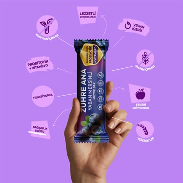 Zühre Ana Probiyotik ve Vitamin D Içeren Meyve Bar, Şeker Fiyatı