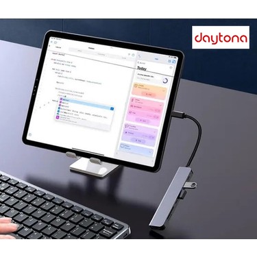 Daytona CH-13C Macbook Uyumlu Type-C To 2* USB 3.0 Sd Tf 4K Fiyatı