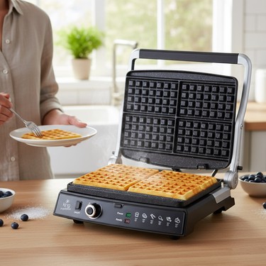 King Waffle Master KWM1462 Tost ve Waffle Makinesi 2000 W Fiyatı