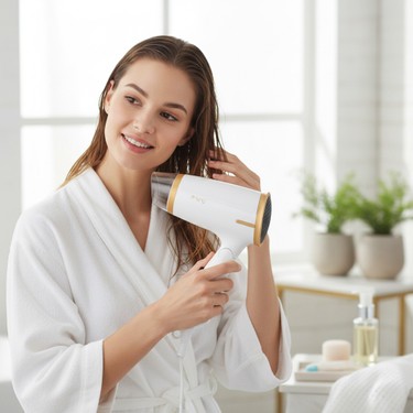 King KSK437 Vilda Saç Kurutma Makinesi Beyaz Fiyatı