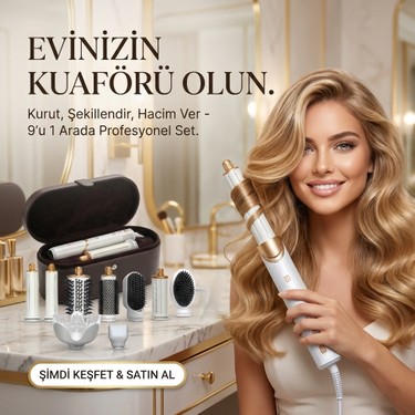Always Teknoloji 9 In 1 Profesyonel Saç Şekillendirici Seti Fiyatı