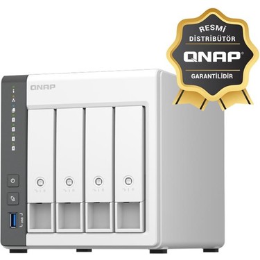 Qnap TS-433-4GB Ram 4 HDD Yuvalı Tower Nas (Resmi Fiyatı