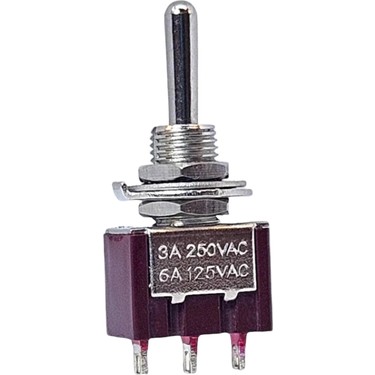 Swion IC-142 Toggle Switch Yaylı On-Off-Mom (Kaliteli) Ø6mm Fiyatı