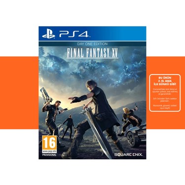 Square Enix Final Fantasy XV PS4 Aksiyon Macera Oyunu Tek Fiyatı