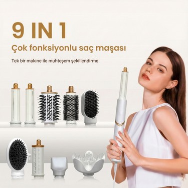 Always Teknoloji 9 In 1 Profesyonel Saç Şekillendirici Seti Fiyatı