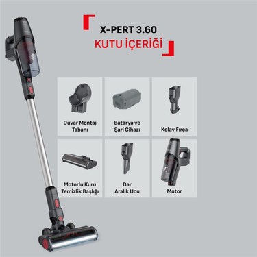 Tefal TY6983TR X-Pert 3.60 Kablosuz Dikey Şarjlı Süpürge Fiyatı