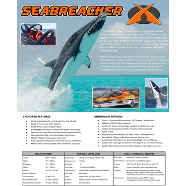 SEABREACHER X Fiyatı, Taksit Seçenekleri ile Satın Al