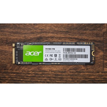 Acer FA100 512GB M.2 PCIe SSD 3300MB Okuma Hızı 2300MB Yazma Fiyatı