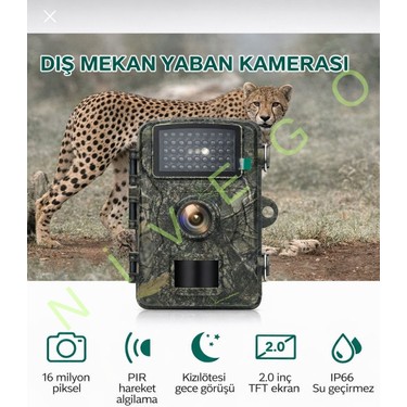 15.6 オールインワン Cel 4GB SSD 128GB DVD カメラ Nivego Fotokapan Avcı Kamera 1080P Doğa ve Outdoor Gece Fiyatı
