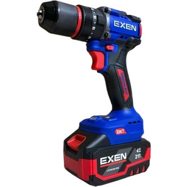 Exen En 304 Set - 21V 4AH Kömürsüz Şarjlı Makina 3'lü Set Fiyatı